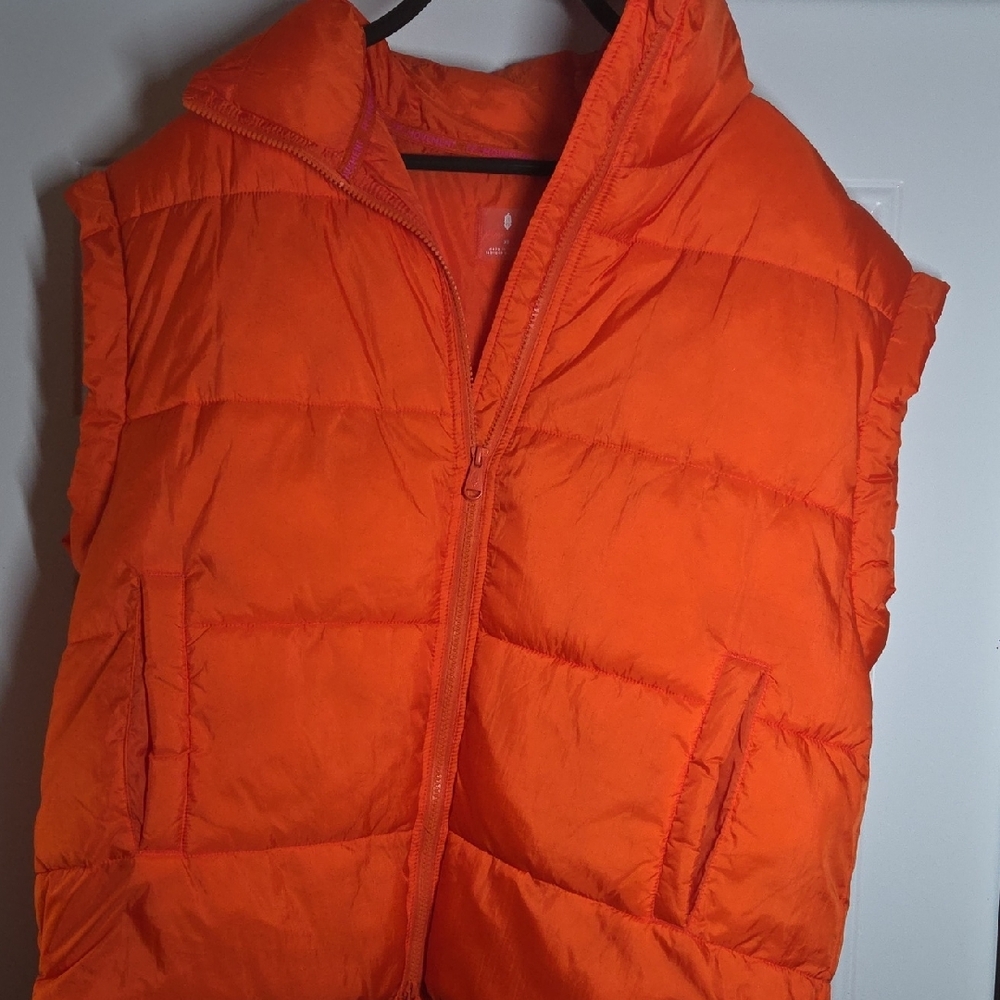 FP Movement by Free People Orange Puffer Vest